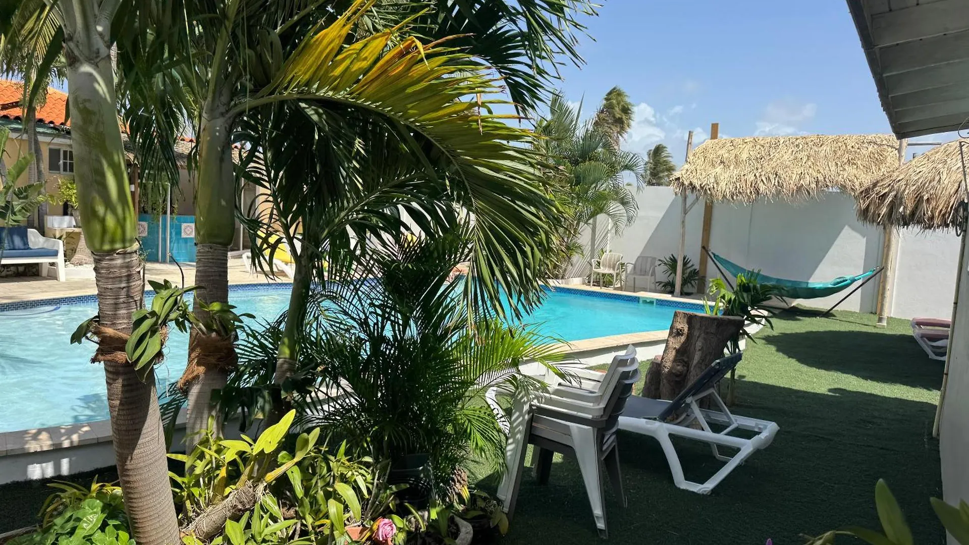 Casalina Garden 2 Blocks To Palm Beach & Kitesurfing School